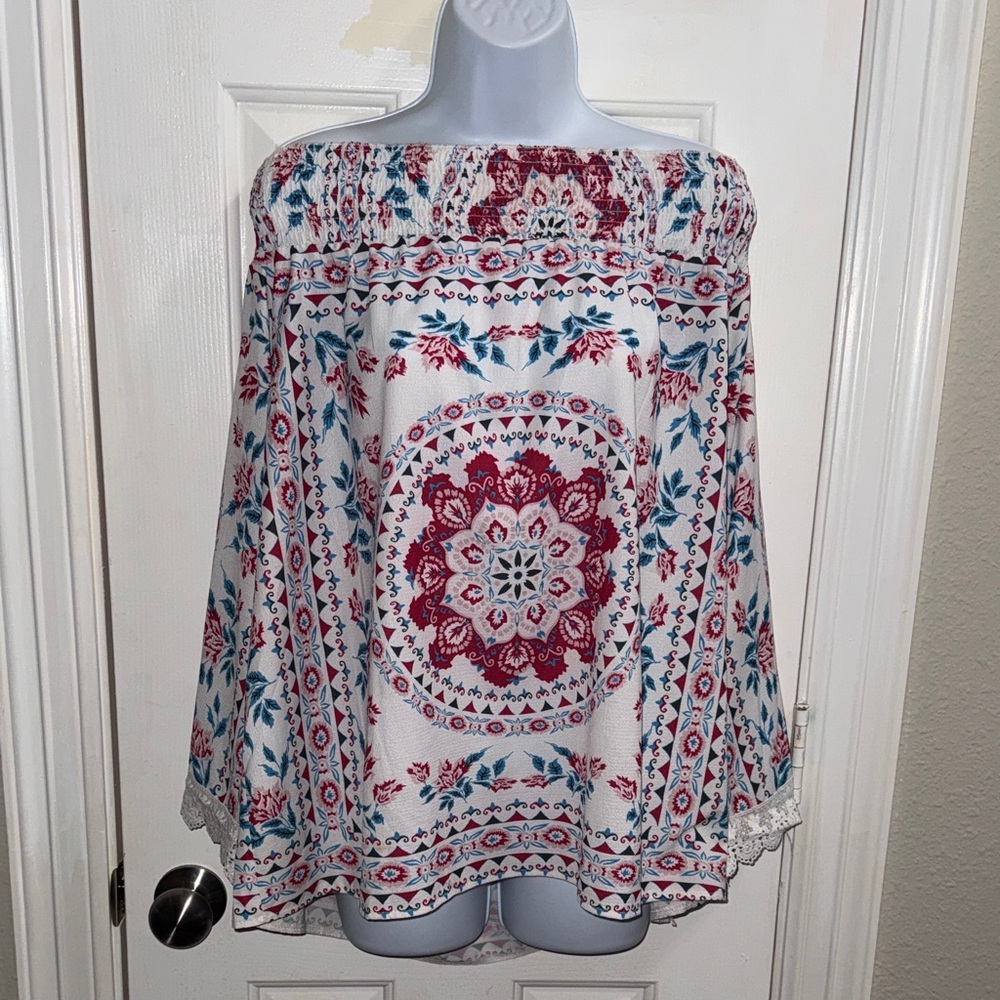 Floral Off-Shoulder Top